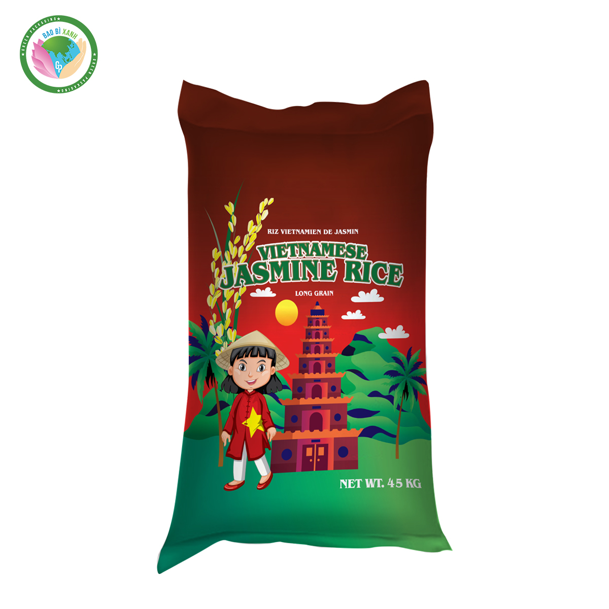 Laminated Rice Bag 50Kg