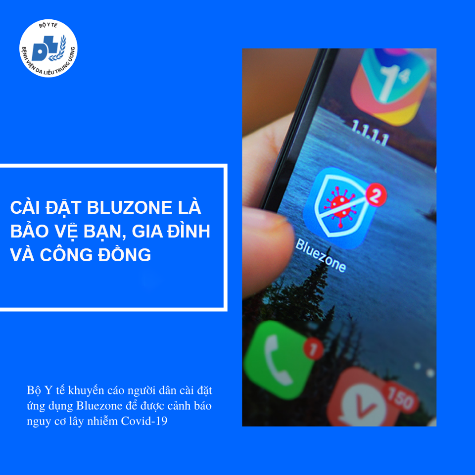 Cài đặt ứng dụng Bluzone