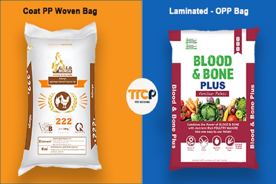 How to distinguish coated PP woven bags and laminated PP woven bags