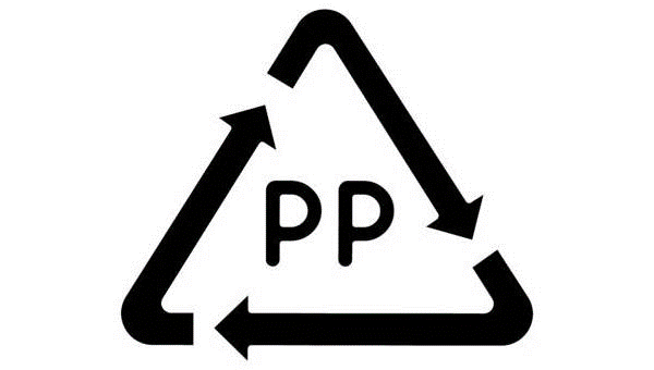 Biểu tượng chất liệu nhựa PP trên bao bì sản phẩm