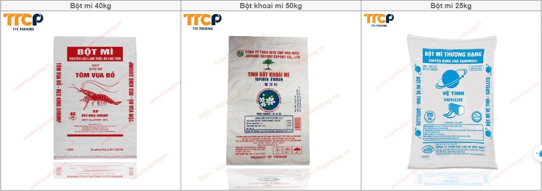 Bao bì nghành bột mì bột sắn