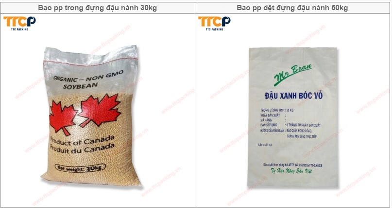 Bao bì nghành nông sản nghành đậu