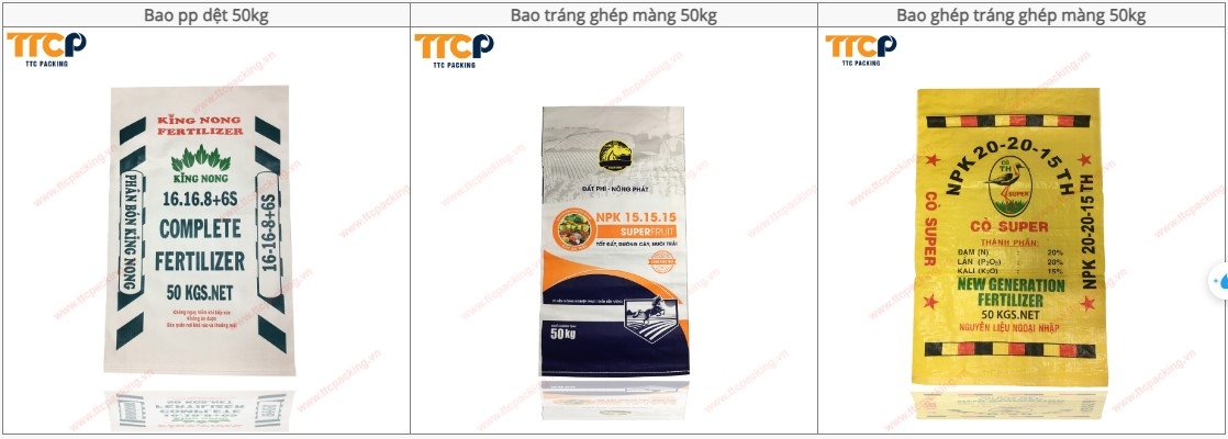 Bao bì nghành phân bón