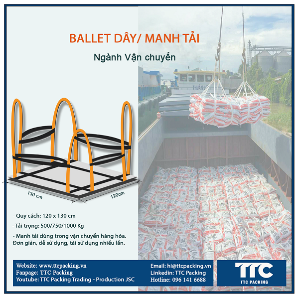 LÝ DO BẠN NÊN DÙNG SLING BAG THAY THẾ CHO PALLET